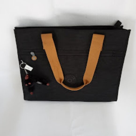 Kipling Black Archer 16" Laptop Tote Bag - Picture 2 of 6